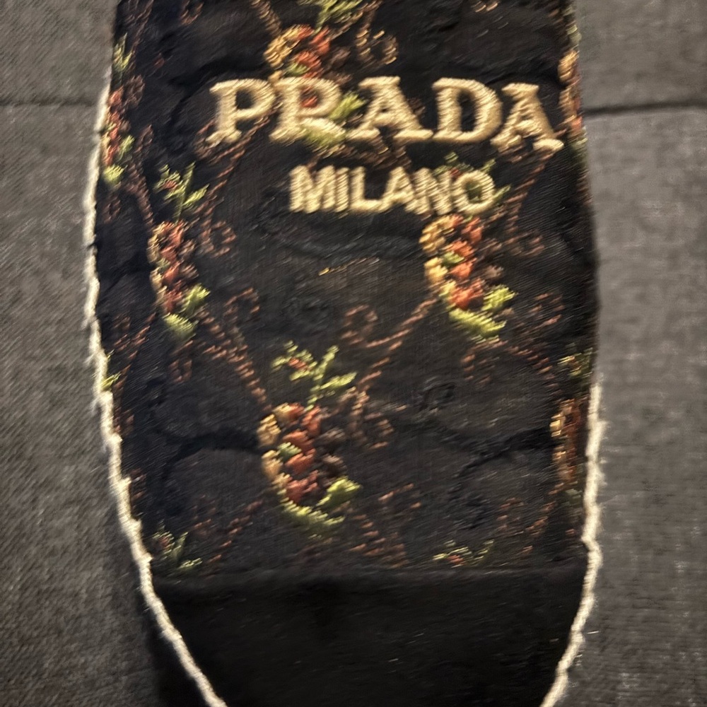 Prada slip on platforms